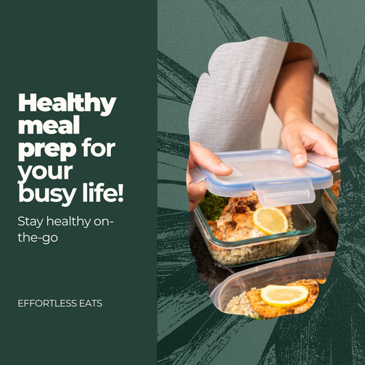 🌟 Meal Prep Made Easy: How to Stay Healthy Amid a Busy Schedule