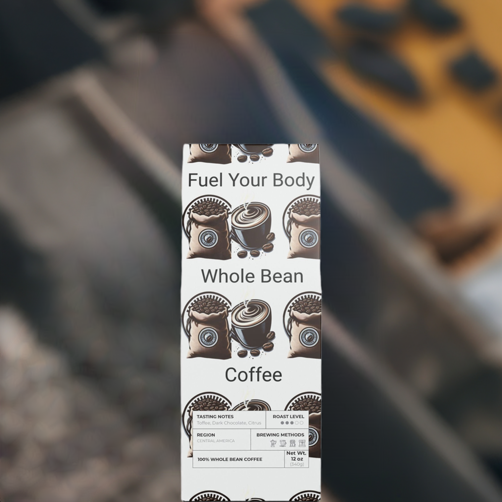 Indulge in the perfectly balanced, smooth, and bold taste of Fuel Your Body Coffee Blend (Medium Roast) ☕. This premium medium roast features rich chocolate, toasted almond, and vanilla notes. It is crafted for all-day energy and a clean, non-bitter finish. It is ideal for drip coffee, cold brew, or espresso lovers.