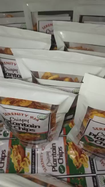 The "Elite Edge" Snack: Serenity 9ja Unripe Plantain Chips